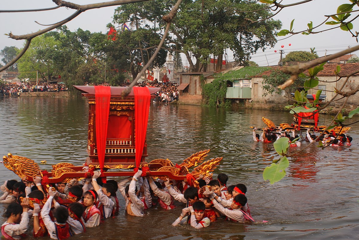 Lễ hội Dương Lôi (Bắc Ninh) gắn liền với nhiều di tích lịch sử quốc gia
