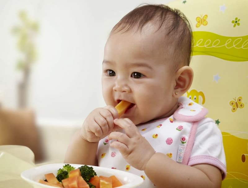 Cách cho bé 11 tháng tuổi ăn