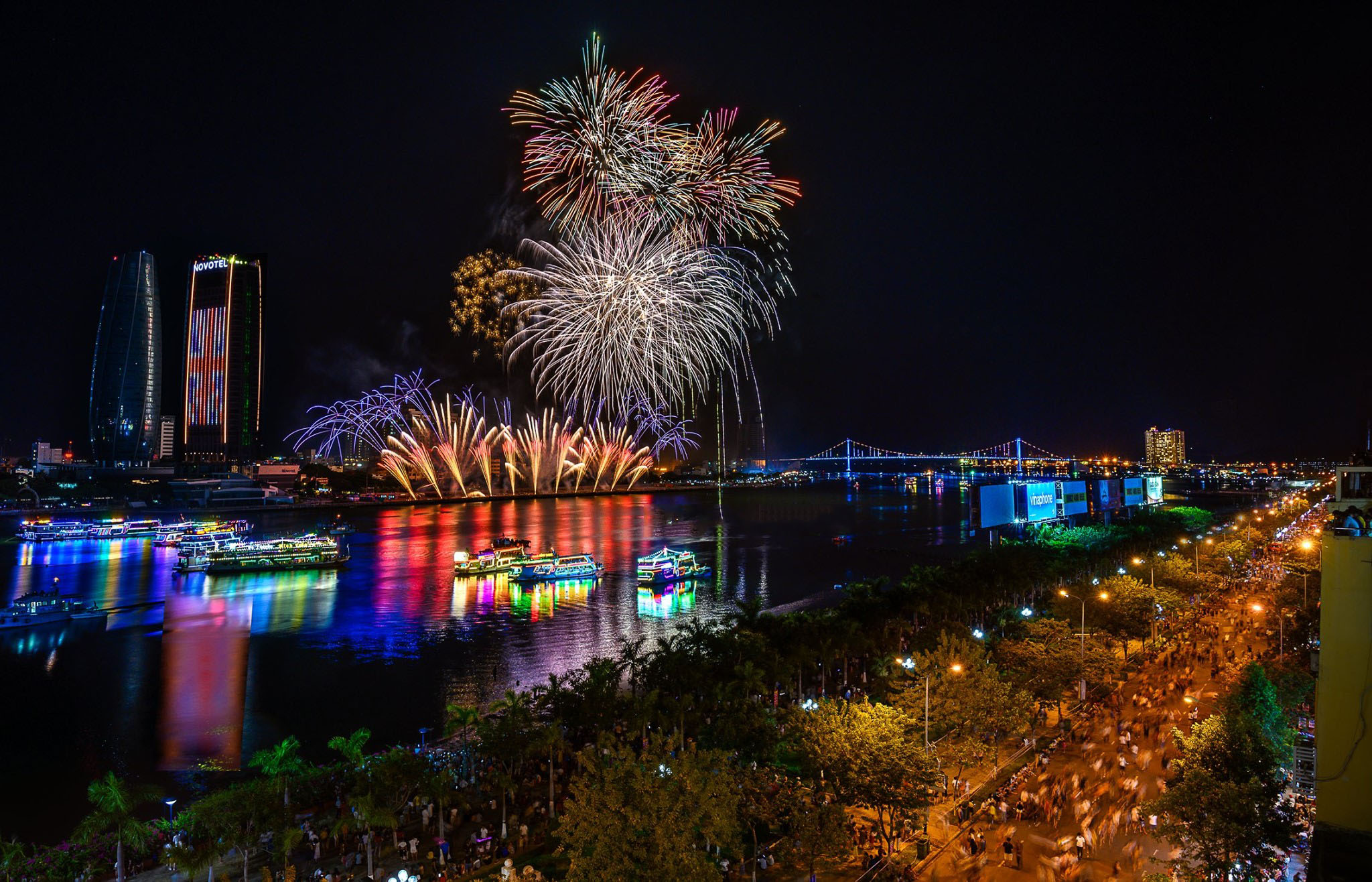  Địa điểm diễn ra cuộc thi bắn pháo hoa quốc tế Đà Nẵng 2021 sẽ diễn ra ở cảng sông Hàn