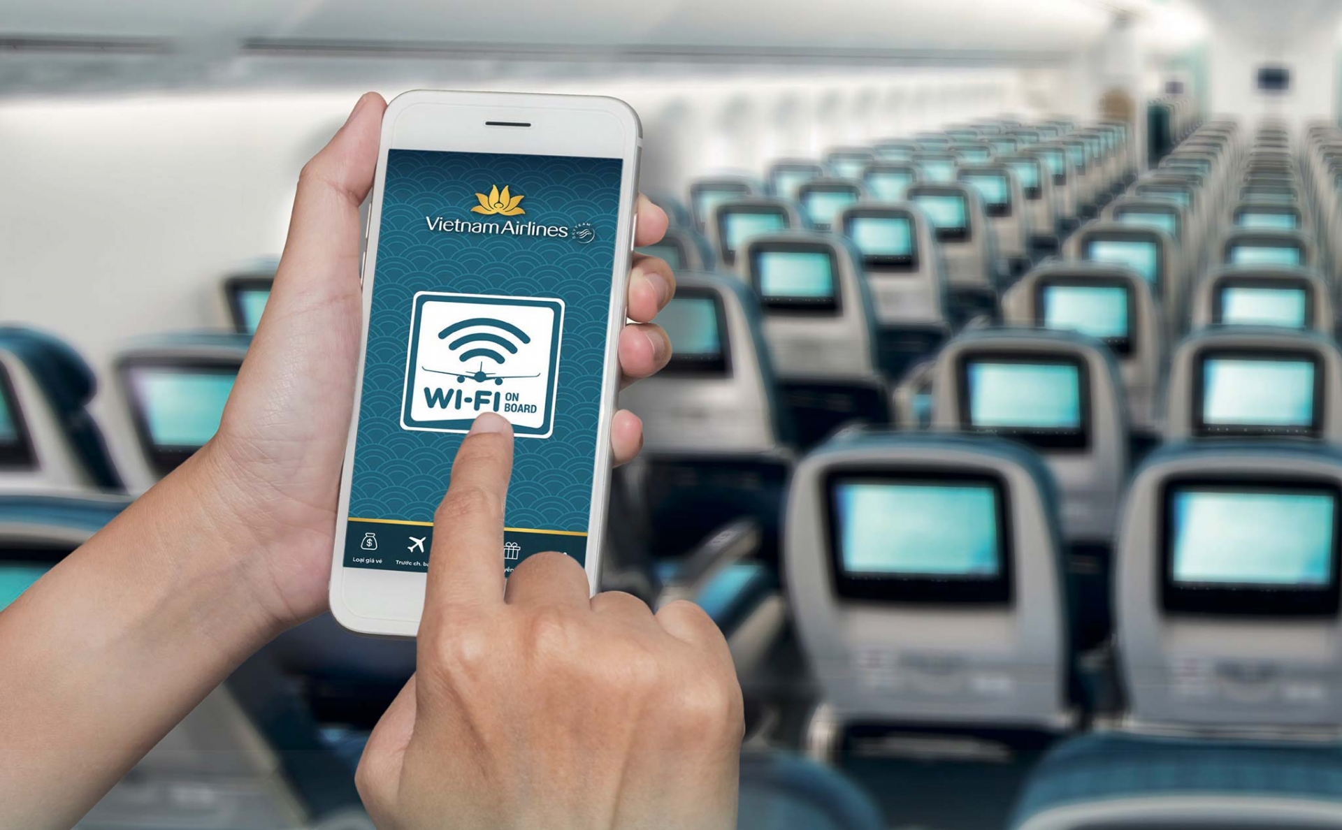 Wifi trên máy bay